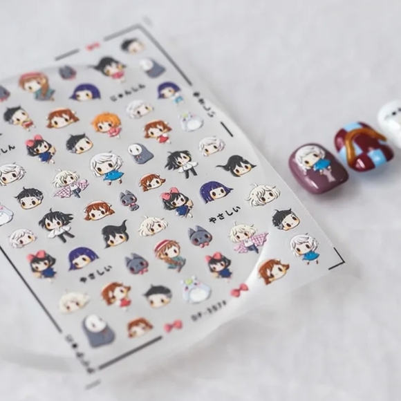 ⭐4/$15 Anime Nail Art Stickers - Picture 3 of 5